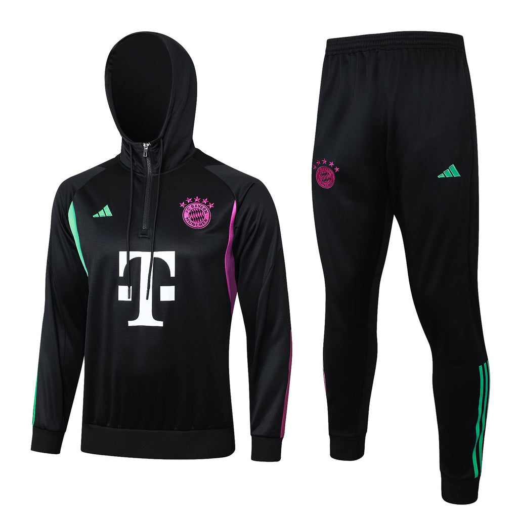 Bayern Munich 23-24 | Black | Tracksuit with Hat - gokits