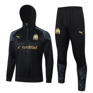 Marseille 23-24 | Black | Tracksuit Hoodie - gokits