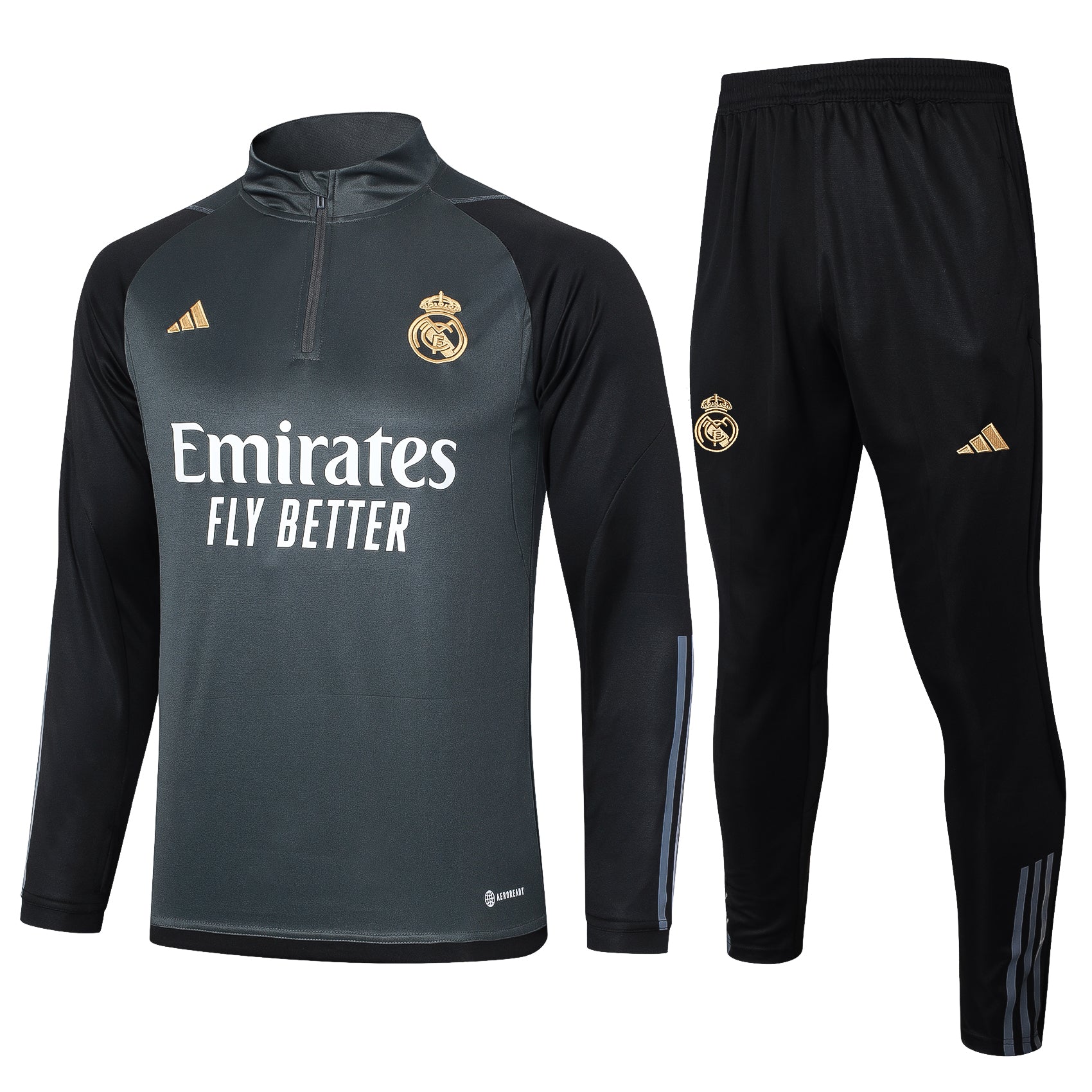 Real Madrid 23-24 | Dark Gray | Tracksuit