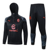 AC Milan 23-24 | Black | Tracksuit with Hat - gokits