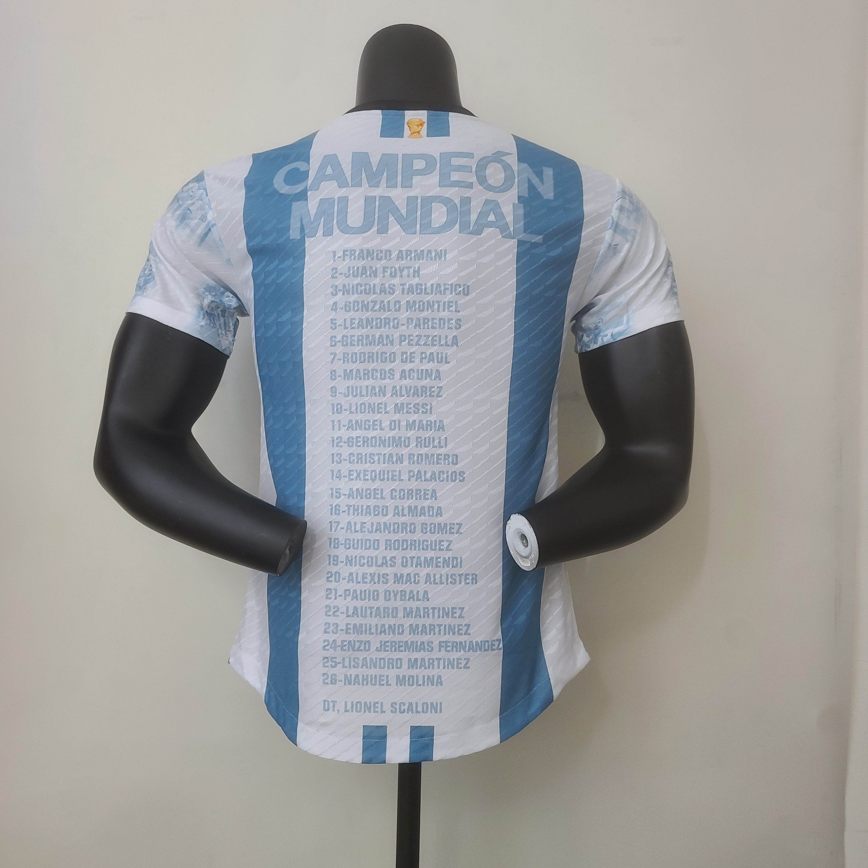 Argentina 22 l Player Version l Champion Commemorative Edition