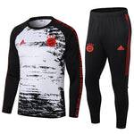 Bayern Munich Black & White Crew Neck 20-21 | Tracksuit - gokits